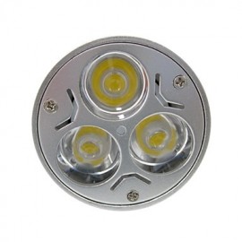 1 pièce MR16 6 W 3 X LED haute puissance 400 LM K blanc chaud/blanc froid MR16 spots DC 12/AC 12