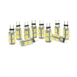 10x G4 GZ4 MR11 2W 9 LED 5050 bleu/rouge/blanc chaud/vert/jaune/blanc LED éclairage intérieur lampe DC12V