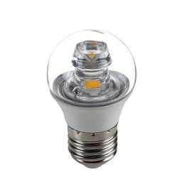 E26/E27 5W 1 COB 420 LM Blanc Chaud G45 Ampoules de Bougie Décoratives AC100-240V