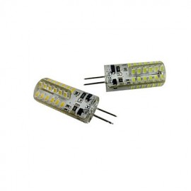 1 pièces G4 5W 48X SMD 3014 1152LM 2800-3500/6000-6500K ampoules de maïs blanc chaud/blanc froid DC 12V