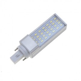 G24 9W blanc/blanc chaud 28x5630SMD LED 750-850LM 3000K 6000K ampoules de maïs AC85-265V