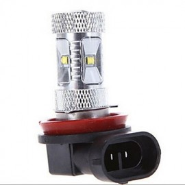 Lampe automobile H11 CREE 30W 6LED haute puissance, 2800-3500/6000-6500 K, blanc froid, DC 24/DC 12, 1 pièce