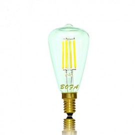 E12 E14 110V 220V 2200K-2700K 200-300Lm ST48 3W 4LED Ampoule Edison Rétro Ampoule LED