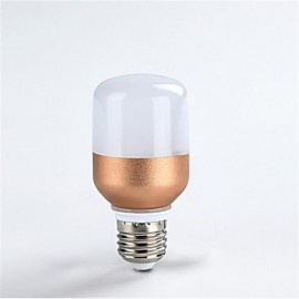 5W E27 450LM chaud couleur blanc froid LED Globe lampe ampoule or Rose coquille (AC160-265V)