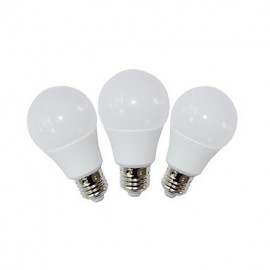 Ampoules Globe LED 9W E26 A60(A19) 9 SMD 2835 810 lm, blanc chaud/blanc froid décoratif, 3 pièces