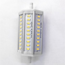 R7S 118mm 30x 5630SMD 10W blanc chaud/blanc froid 900LM 220 faisceaux lumières à prise horizontale lumière d'inondation AC85-265V