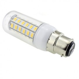 7W E14 / G9 / GU10 / E12 / B22 LED Maïs Lumières T 48 SMD 5730 600 lm Blanc Chaud