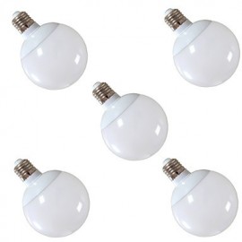 5 ampoules globe LED 12 W E27 30XSMD5630 1200 lm (220 V).