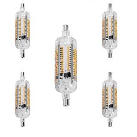 5W R7S LED Maïs Lumières T 104 SMD 3014 800 lm Blanc Chaud / Blanc Froid Décoratif / Etanche 5 pcs