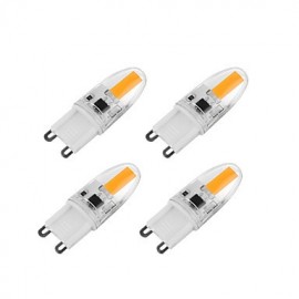 6W G9 LED à deux broches 1 COB 550 lm Blanc chaud / Blanc froid Capteur / Décoratif AC 220-240V 4pcs/paquet