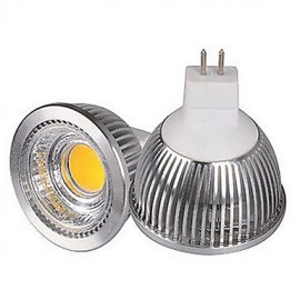 Spots LED COB à lumière blanche chaude/froide 3W MR16 250LM (12V)