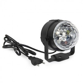 Éclairage de scène LED 3W Rotatif 1 LED haute puissance 360 lm RGB Activé par le son / Décoratif 1 pcs