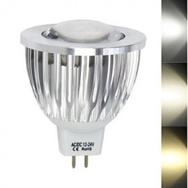 pièces 9 W 1led X COB 450-680 LM 2800-3500/6000-6500 K blanc chaud/blanc froid MR16 spots DC/AC 12