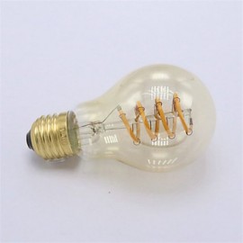 pièces Dimmable A19 E27 nouveau Design Filament LED souple 4W LEDintage lampe ampoule spirale Edison ampoule commerciale ampoule 220-240V