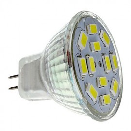 Spot LED 6W GU4(MR11) MR11 12 SMD 5730 570 lm Blanc naturel DC 12