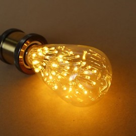 Source de lumière décorative d'ampoule d'E27 3W ST64 Star Edison