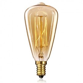 Ampoules Edison ST48 E14 220 V, lumière jaune, la petite base à vis, lustre Vintage, lumière de décoration