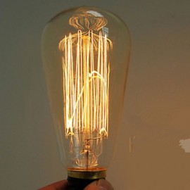 Ampoule rétro Edison 40W E27 ST64 (220-240V)