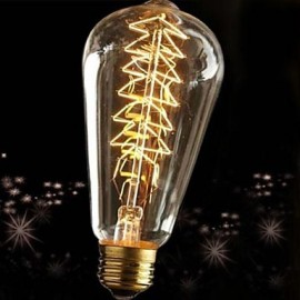 Ampoule à incandescence industrielle rétro 60W E27, style Edison