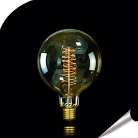 Lampe à bulles Antique Edison en soie, G125 13AK 25W (85V-265V)