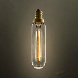 T22 Tube E14 220 V-240 V 40 W E27 Edison vis ampoule petits lustres rétro industrie légère