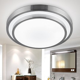 Plafonniers LED 18W salle de bains cuisine lumière ronde simple moderne diamètre 35CM