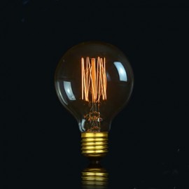 Lampe à bulles Antique Edison en soie, G80 13AK 40W (85V-265V)