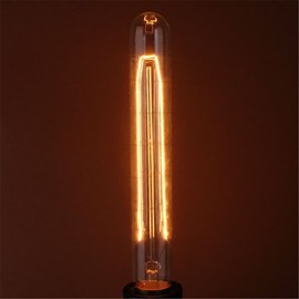 Ampoule à incandescence à filament Edison vintage T225 40W E27 (AC220-240V)