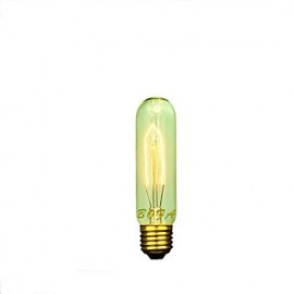 Ampoules décoratives rétro Edison à tube T10 60W 110V-240V