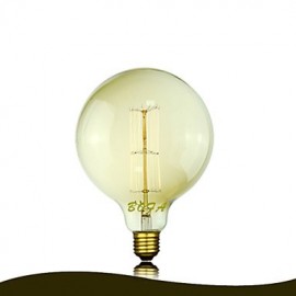 Lampe à bulles Antique Edison en soie, G125 13AK 40W (85V-265V)