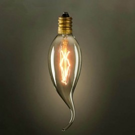 C35L tirez l'extrémité de la petite ampoule à vis Edison jaune E14 220 V-240 V 25 W