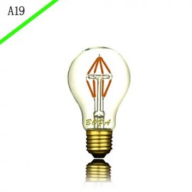 BOFA19 LED4W Lampe à bulles antique Edison en soie (85 V-265 V)