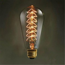 ST64 Arbre de Noël Edison Ampoules décoratives rétro créatives (E27 40w)