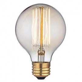 Ampoules décoratives rétro Edison G125 E27 40W, personnalité artistique créative