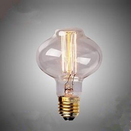 Lanterne à fil droit Edison D80, lampe décorative rétro pour Restaurant et Bar