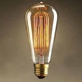 Lampe Art Déco Edison ST64 E27 60 W (220 V)