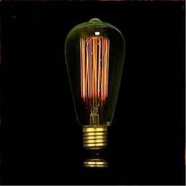 Ampoules à incandescence E27 AC220-240V 40W allumant des ampoules halogènes Edison antiques