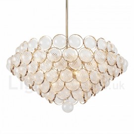 Lampe suspendue de luxe moderne/contemporaine à 1 lumière, pour salle à manger, salon, chambre à coucher