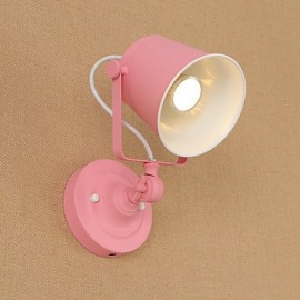 W E26/E27 Country Rétro Peinture Caractéristique réglable pour LED Bras pivotant Ampoule incluse Protection des yeux Downlight LED Appliques murales Applique murale