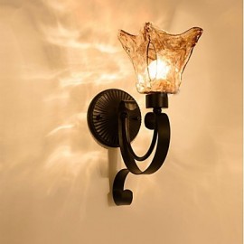 E26/E27 applique Simple salon lumière fer décoratif chambre lampe de chevet couloir lampe