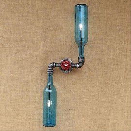 6W E27 BGB005 Rustique/Lodge Laiton Caractéristique pour Ampoule IncluseAmbiance Lumière Appliques Murales Applique Murale Bleu