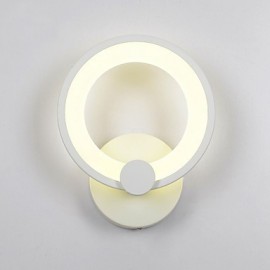 7W moderne mur LED lumières Style simplicité acrylique salon couloir chambre chambres d'hôtel lampe de chevet