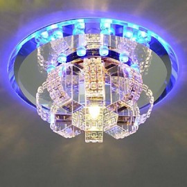 Plafonnier en cristal projecteur LED SMD 3W lampe créative absorber la lumière du dôme