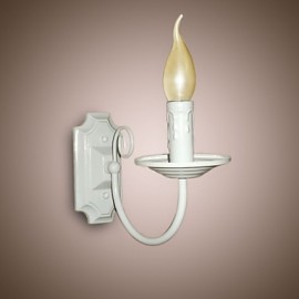 E14 E12 Simple moderne applique bougie unique lampe frontale couloir lampe de chevet