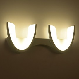 20 W LED intégré moderne/contemporain peinture caractéristique pour LED, lumière ambiante appliques murales applique murale