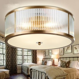 LED Traditionnelles/Classiques/Rustiques/Lodge/Ampoule Incluse Laiton Métal Encastré Salon/Chambre/Salle à Manger