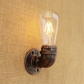 4W E26/E27 pays rétro peinture caractéristique pour Mini Style ampoule incluselumière ambiante mur LED lumières applique murale