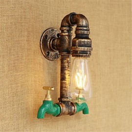 4W E26/E27 pays rétro peinture caractéristique pour LED Mini Style ampoule incluse lumière ambiante appliques murales applique murale