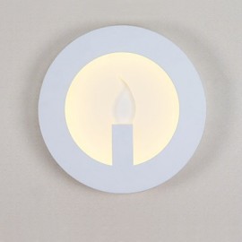 12 W LED intégré moderne/contemporain peinture caractéristique pour LED, lumière ambiante appliques murales applique murale