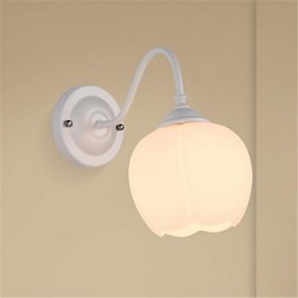 E26/E27 Peinture de campagne moderne/contemporaine Caractéristique pour LED Style mini Ampoule incluse Protection des yeux Lumière ambiante Mur LED